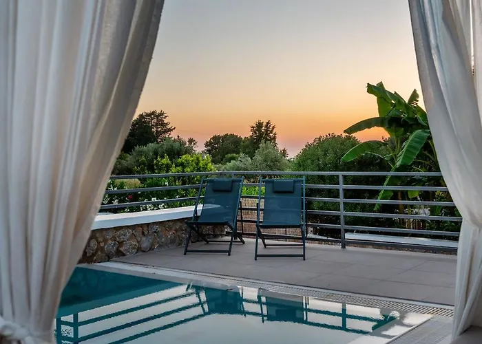 Homes Eva's Garden -your Secret Retreat With A Private Pool In Kos Asfendiou